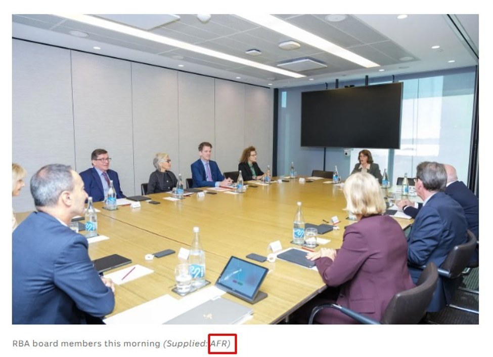 A rare (photo) decision from the RBA locks in a rate cut today Forexlive